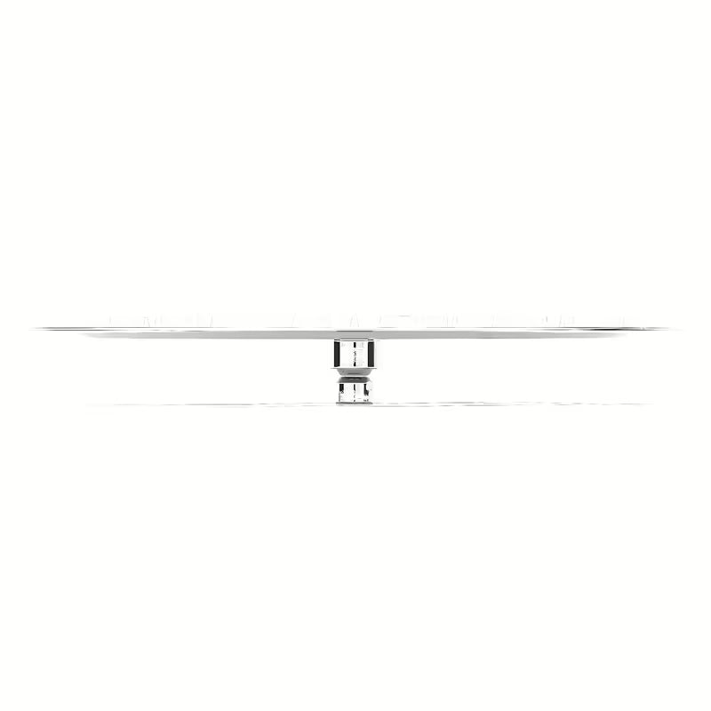 Mjedena nadglavni tuš Optima Chrome okruglog dizajna, promjer 40 cm.