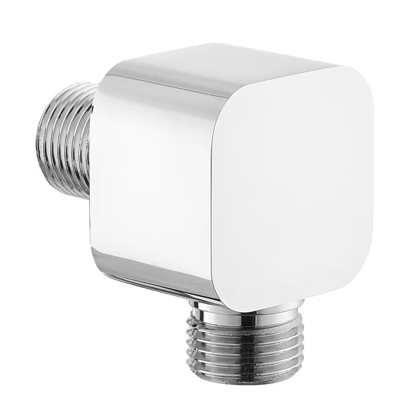 Optima podžbukni priključak pro priključak tuš crijeva u kromiranom, zaobljenom dizajnu