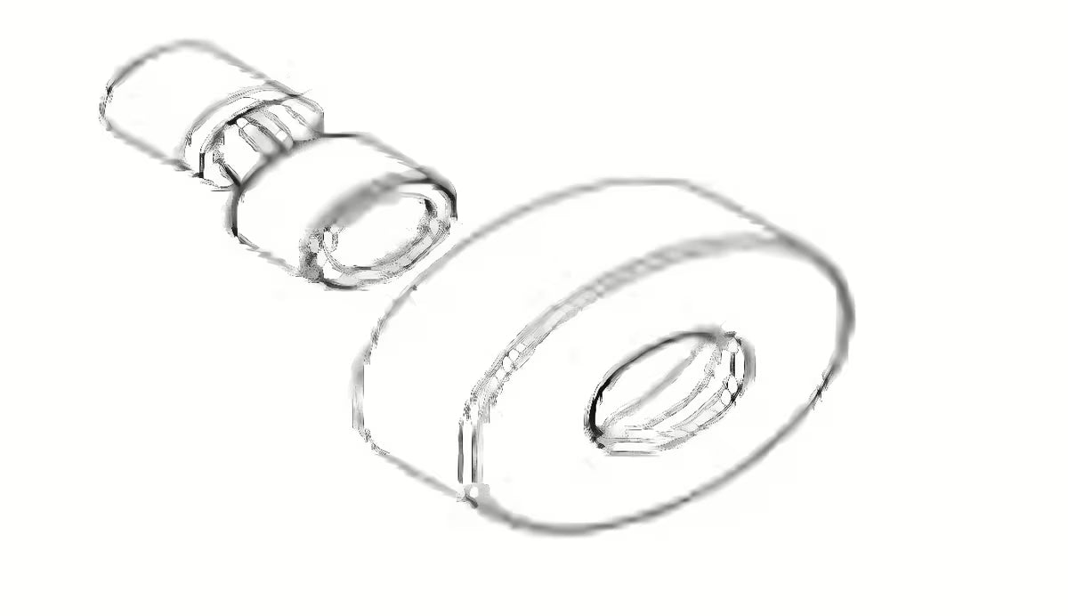 Zamjenska rozeta s ekscentrom pro termostatske miješalice Optima, pakiranje 2 kom.