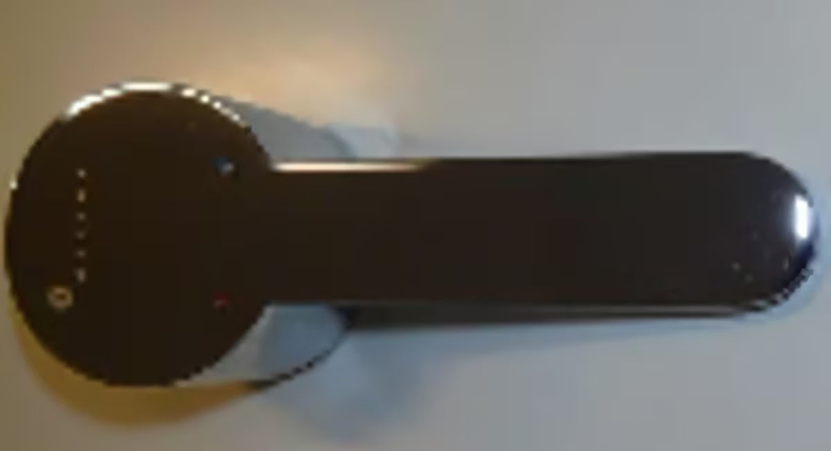 Kromirana zamjenska ručica Optima Sofie pro za udobno upravljanje slavinom u kupaonici.