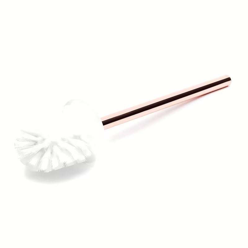 Samostojeći ČETKA za Wc Optima Tera u dekoru light-limestone s držačem u boji rose gold.