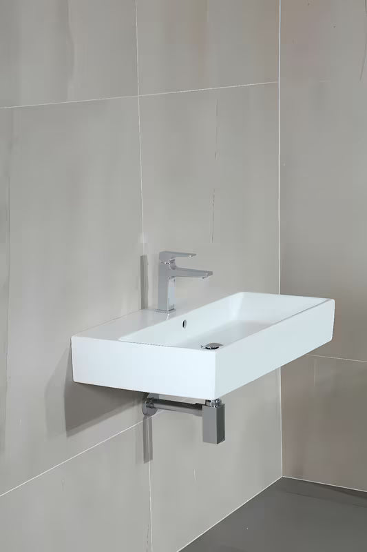 Dizajnerski sifon za umivaonik Optima Chrome promjera 32 mm