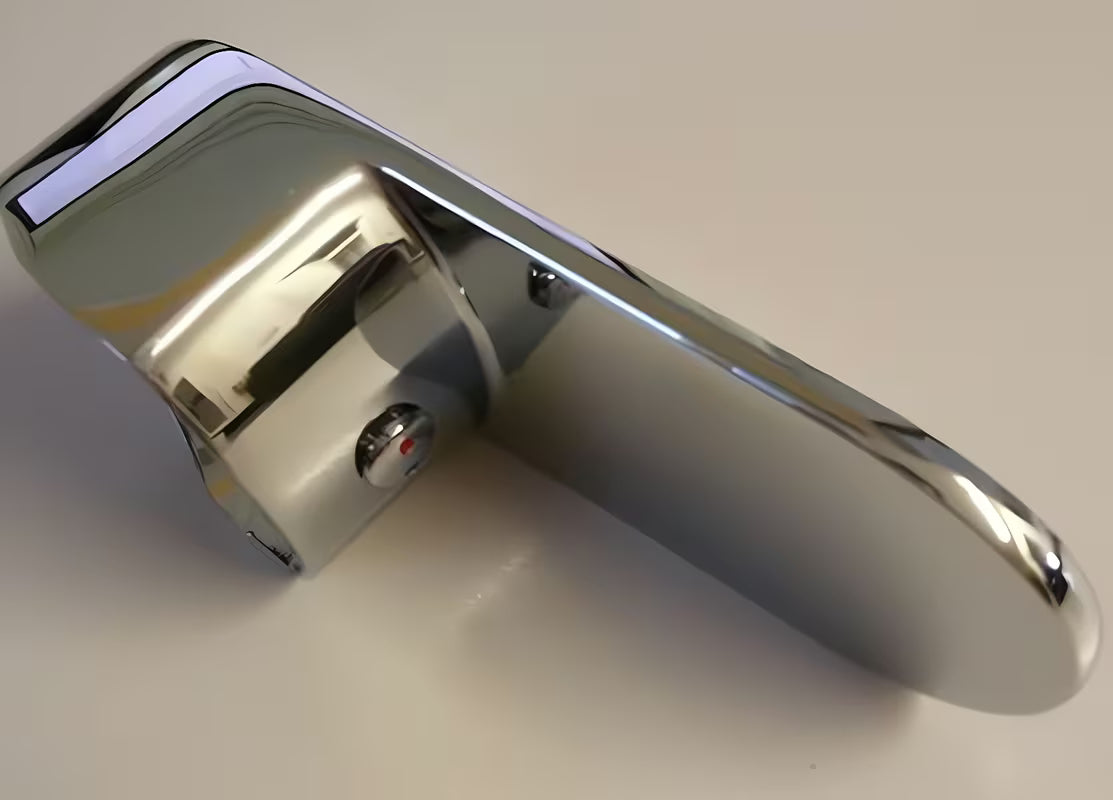 Zamjenska ručica Optima Valeta u krom izvedbi pro za tuš bateriju.