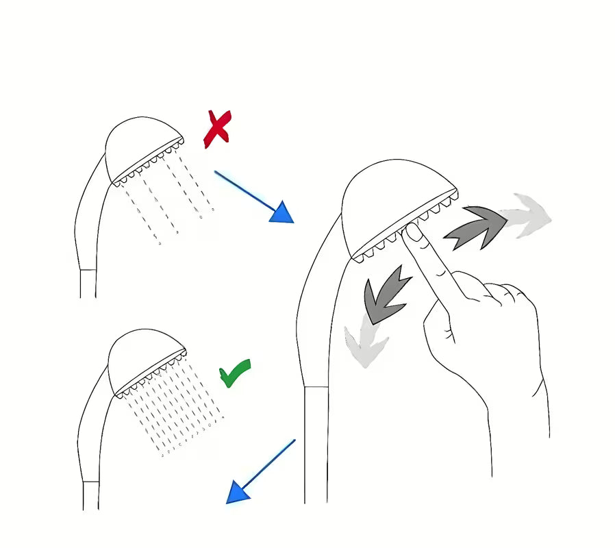 Set za Kadu Optima u krom izvedbi, kvadratnog dizajna, s ručnom tuš-slušalicom, držačem i tuš-crijevom.