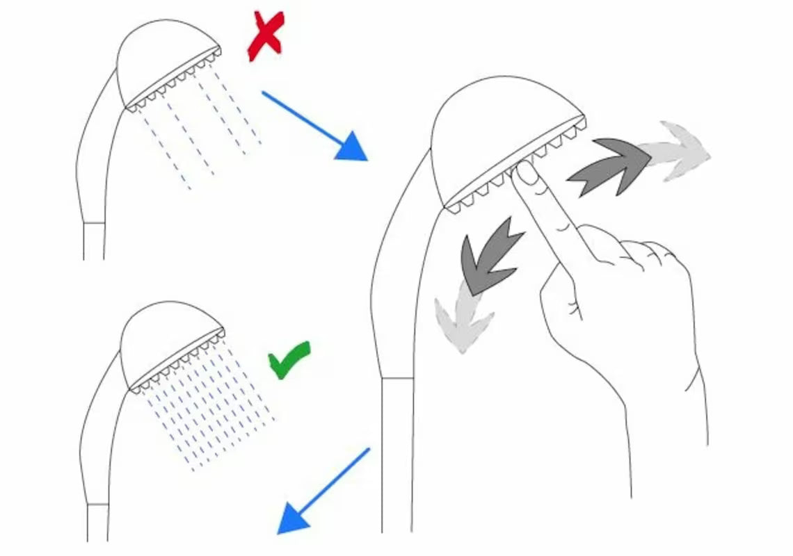 Optima set za kadu u krom izvedbi s ručnim tušem, držačem i tuš crijevom