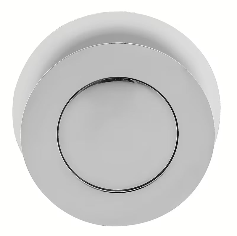 Kromirani umivaonički odvod ClickClack pro umivaonici s preljevom i uklonjivom kapicom