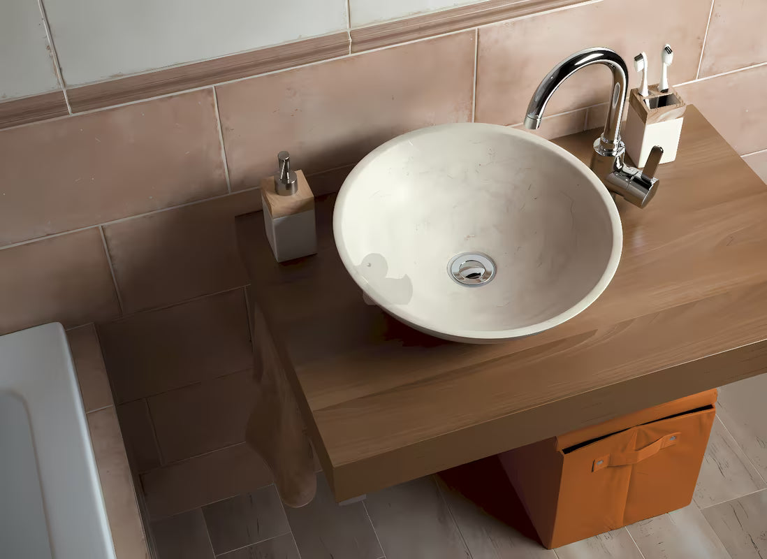 Kromirani umivaonički odvod ClickClack pro umivaonici s preljevom i uklonjivom kapicom