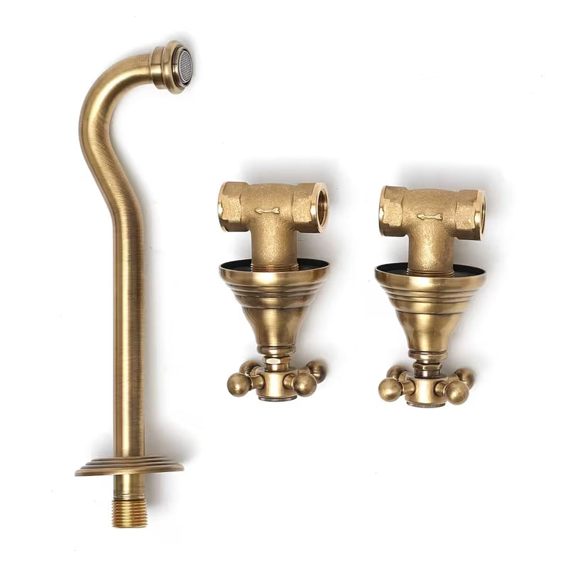 Paffoni Belinda podžbukna ventilna miješalica za umivaonik u brončanoj izvedbi