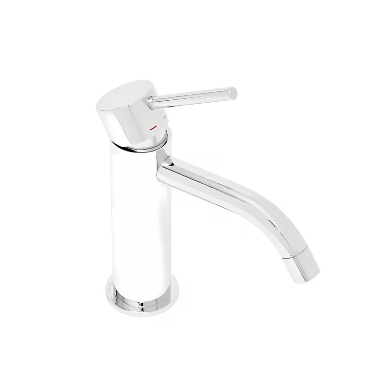 Kromirana jednoručna baterija stojeća miješalica za umivaonik Paffoni Light bez odvoda