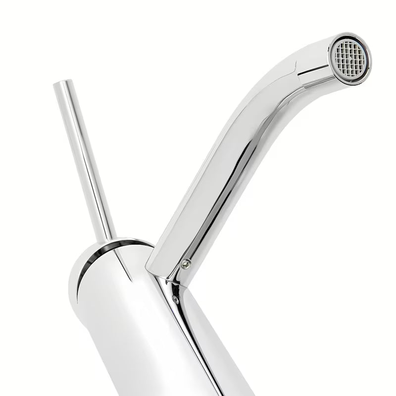 Kromirana jednoručna baterija stojeća miješalica za umivaonik Paffoni Light bez odvoda