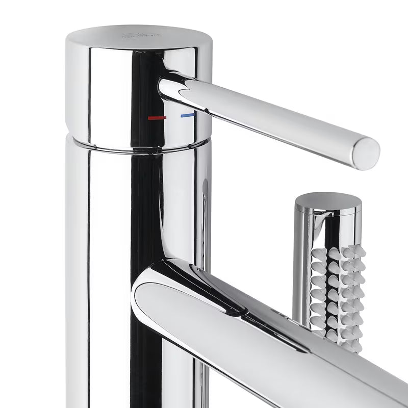 Kromirana podna miješalica za kadu Paffoni Light pro samostojeći za kadu s tuš setom