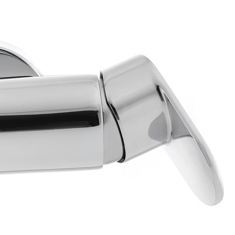 Krom zidna jednoručna baterija miješalica za tuš Paffoni Pavia zaobljenog dizajna