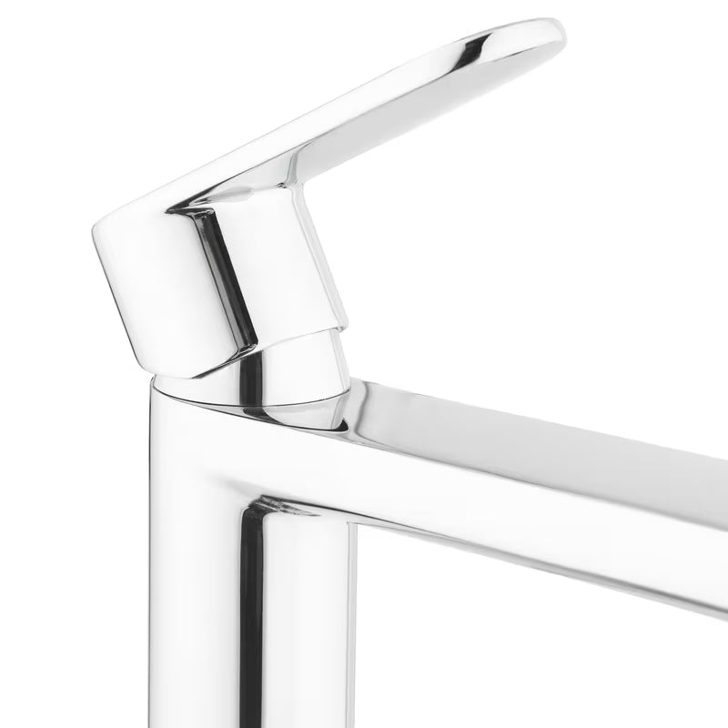 Krom jednoručna baterija stojeća miješalica za umivaonik Paffoni Pavia s odvodom