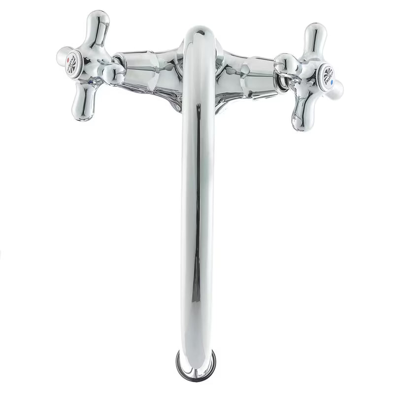 Paffoni Ricordi ventilna stojeća miješalica za sudoper s okretnim izljevom u krom izvedbi