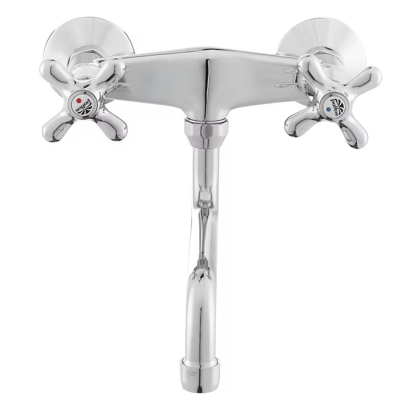 Paffoni Ricordi zidna miješalica za umivaonik s ventilskim upravljanjem u krom izvedbi