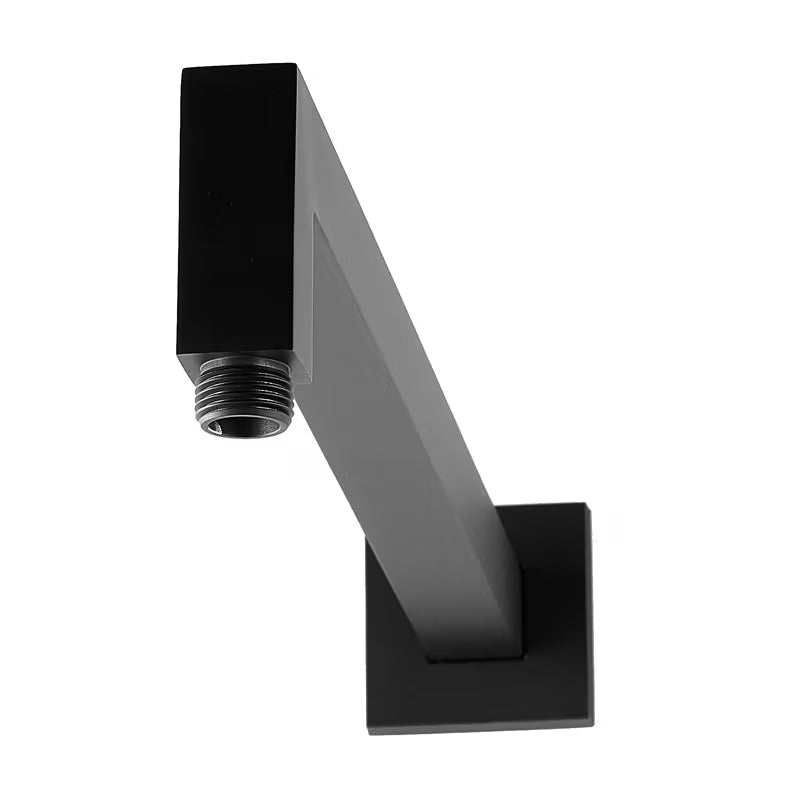 Nosač nadglavnog Tuša Paffoni u mat crnoj boji, duljina 40 cm.