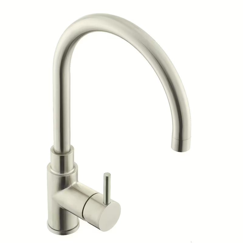 Paffoni Vallone nehrđajuća miješalica za sudoper Supersteel s okretnim izljevom