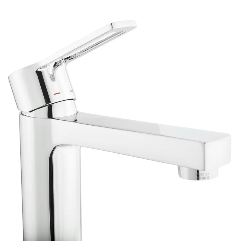 Kromirana umivaonička stojeća slavina Paffoni Vallone s hladnim startom bez odvoda