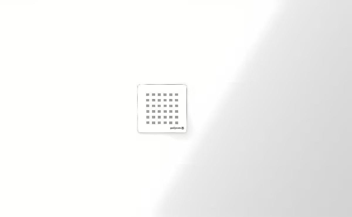 Bijela pravokutna tuš kada Polysan Flexia od lijevanog mramora 130x80 cm