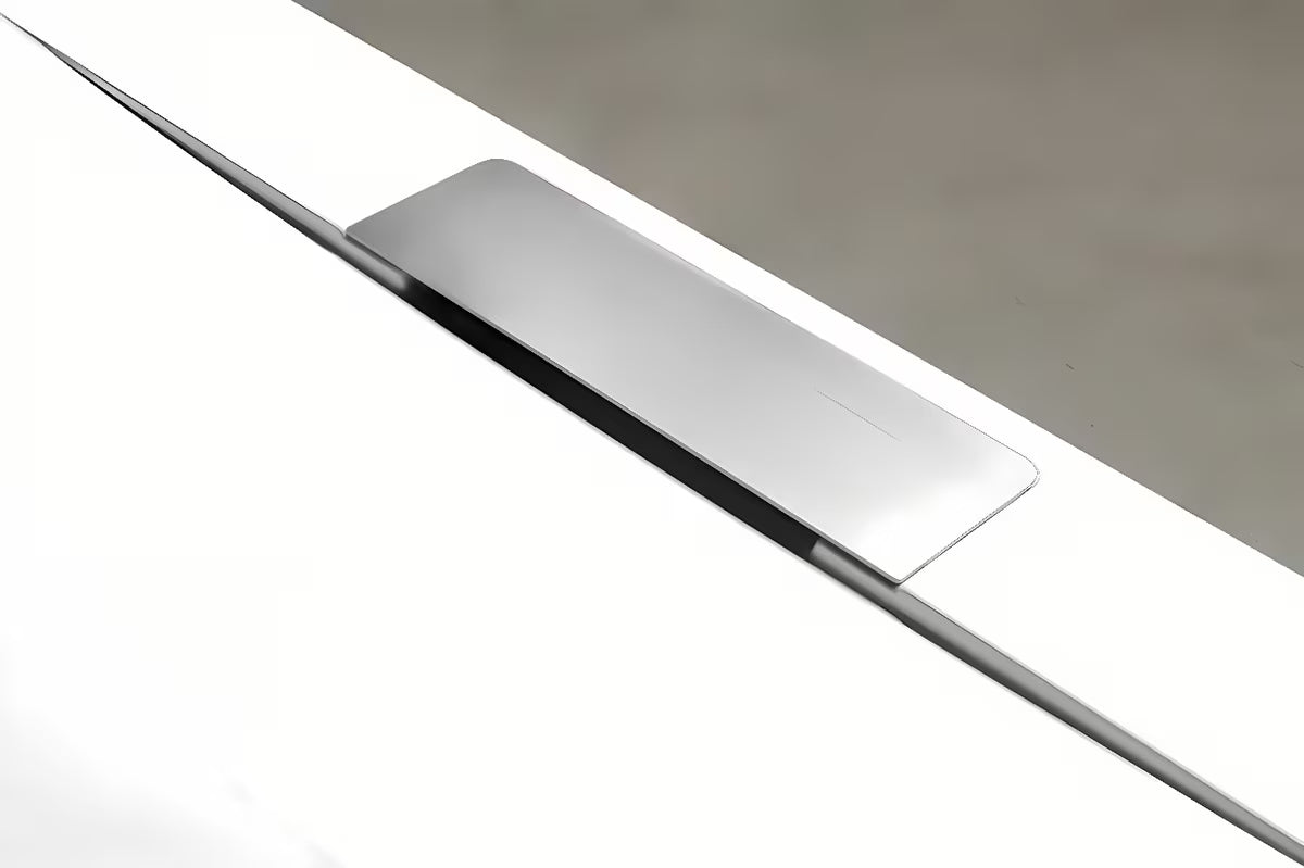 Polysan Kazuko Supersteel sifon za tuš kadu s mat pokrovom od nehrđajućeg čelika i odvodom 40 mm