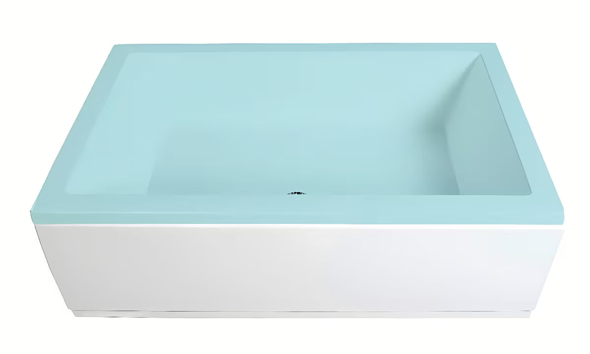 Bijela obloga za tuš kadu Polysan pro za ugradnju kade s obložnim panelom.