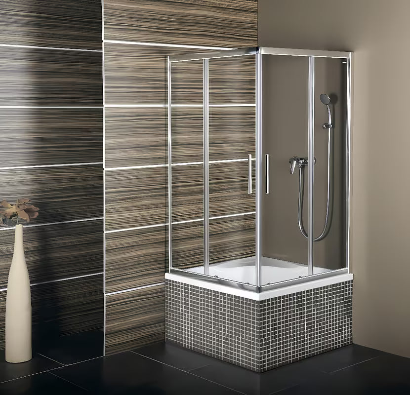 Bijela kvadratna tuš kada Polysan Carmen 90x90 cm od lijevanog akrila