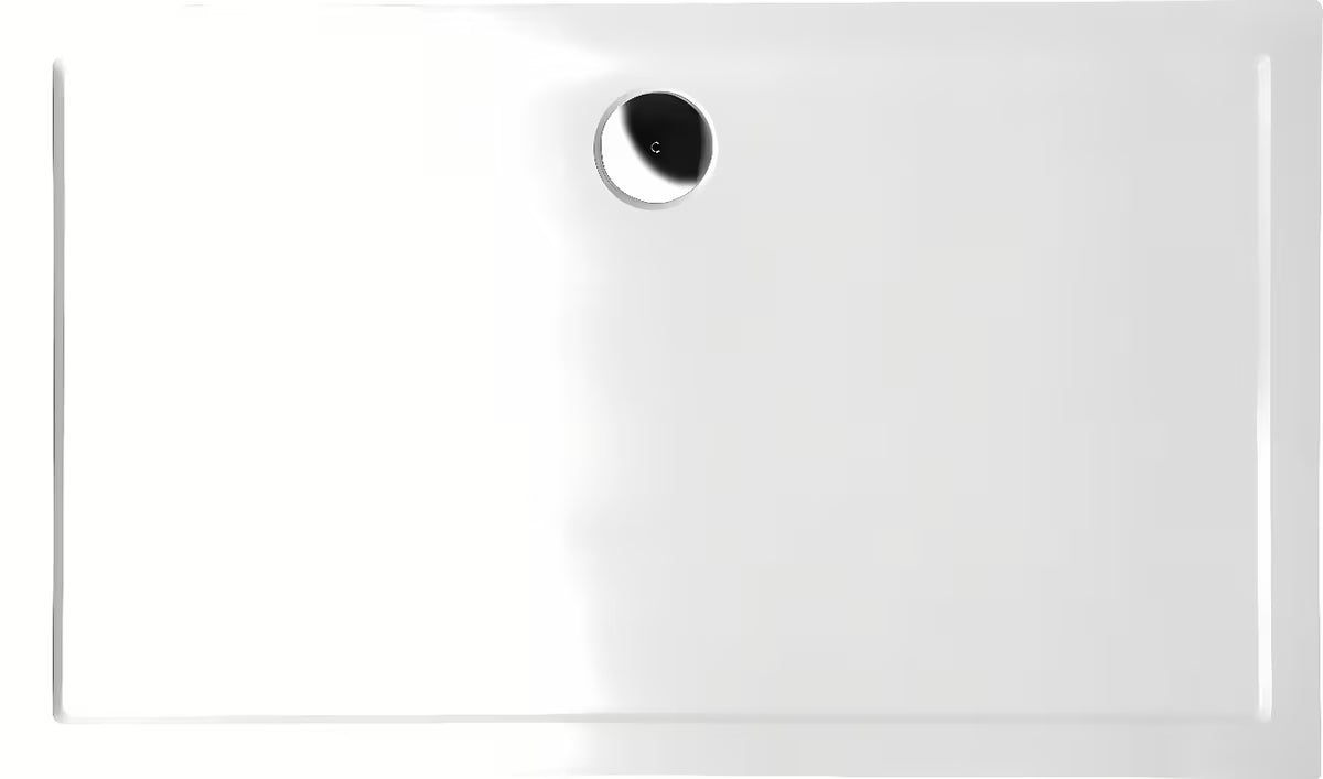 Bijela pravokutna tuš kada Polysan Klasik od lijevanog mramora 120x100 cm