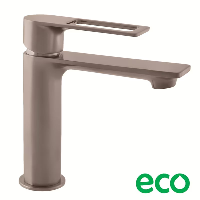 Rav Slezak Nil stojeća miješalica za umivaonik u izvedbi brušena metal grey