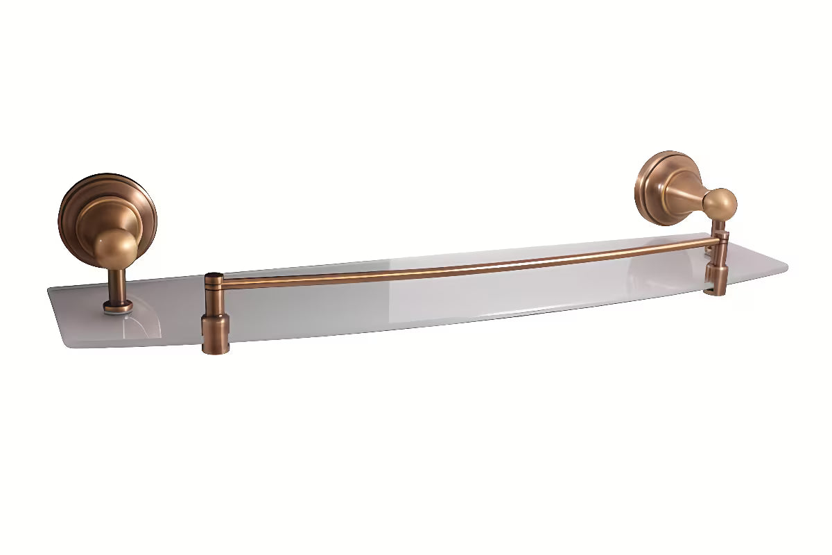 Polica Rav Slezak u izvedbi stari mesing pro montaža bušenjem