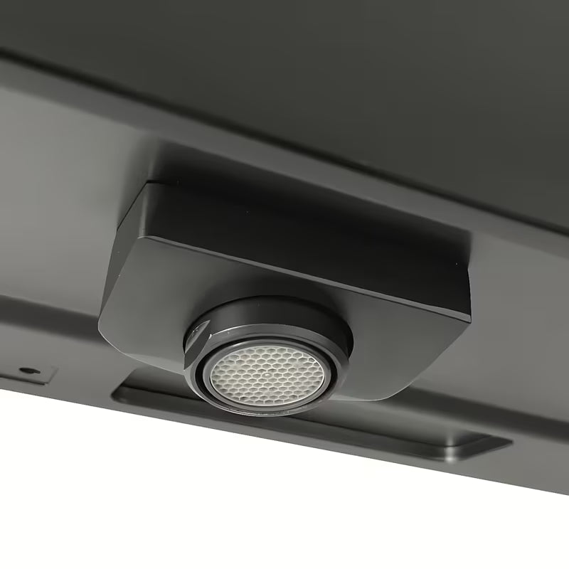 Tuš sustav Rav Slezak metal grey s nadglavnim tušem ⌀ 300 mm i ručnim tušem s 3 funkcije