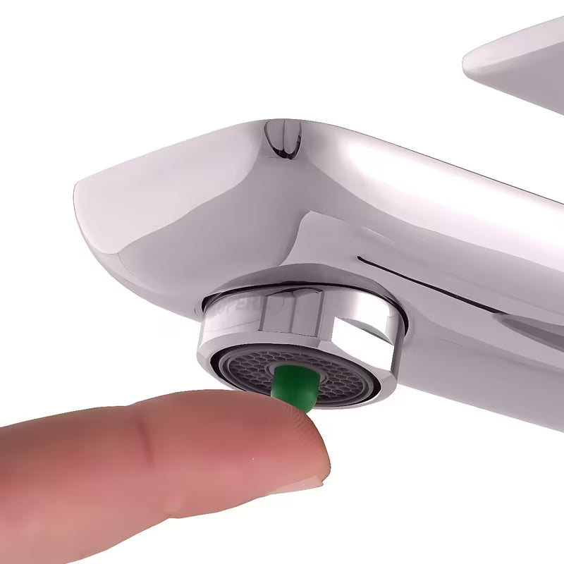 Kromirana jednoručna baterija stojeća miješalica za umivaonik Rav Slezak Vltava bez odvoda