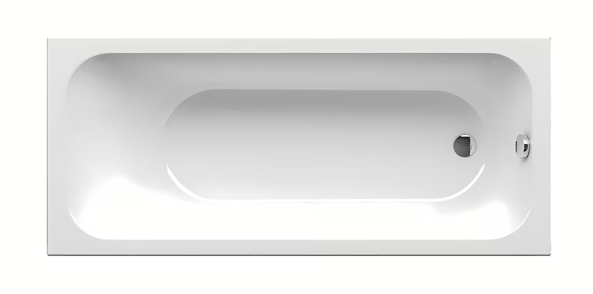 Pravokutna kada Ravak Chrome 170 x 75 cm od lijevanog akrila, prikladna pro za lijevu i desnu orijentaciju.