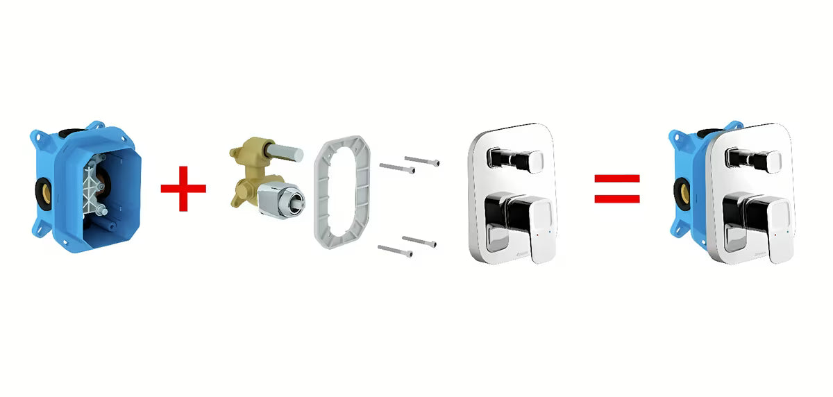 Ravak R-Box univerzalni podžbukno tijelo pro za ugradnju slavine u zid