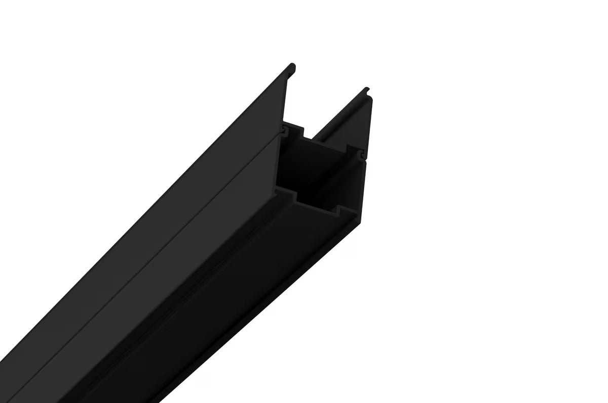 Crni podesivi profil Ravak Supernova pro tuš kabine i vrata