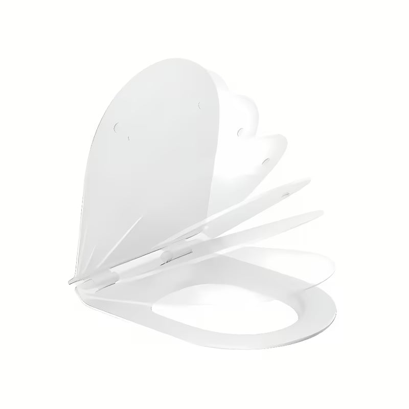 Bijeli WC daska Ravak Vita Slim od duroplasta sa sustavom soft Close pro tihog spuštanja