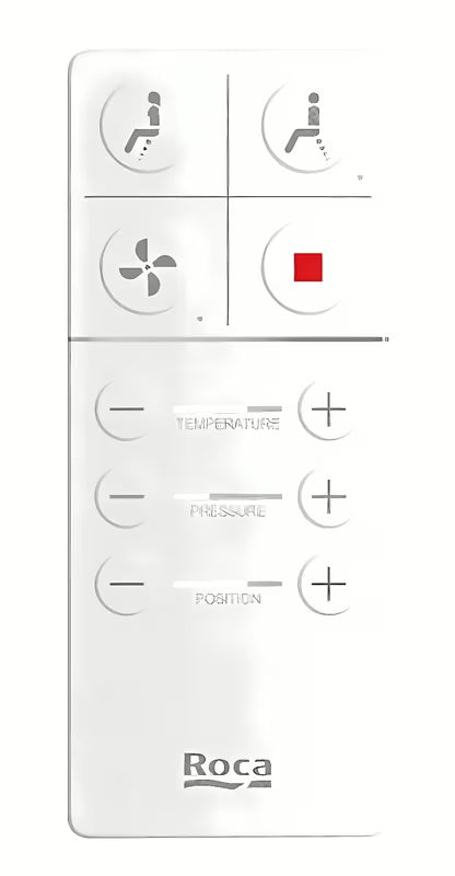 Viseća WC Školjka Roca Inspira In-Wash s integriranim bideom u bijeloj boji i Rimless izvedbi.