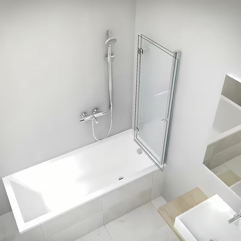 Pravokutna akrilna kada Roth Kubic Neo 160x80 cm modernog dizajna