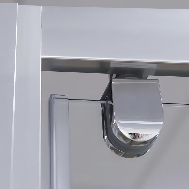 Tuš vrata Roth Lega Line 70 cm u sjajnom kromu s prozirnim staklom za nišu