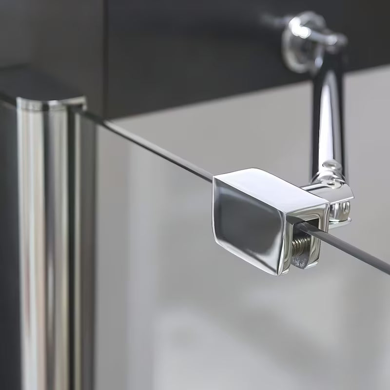 Roth Tower Line tuš stranica za vrata 90 cm u sjajnom kromu s prozirnim staklom