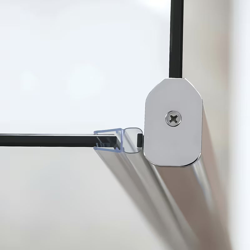 Tuš stranica za vrata Roth Tower Line 70 cm u sjajnom kromu s prozirnim staklom