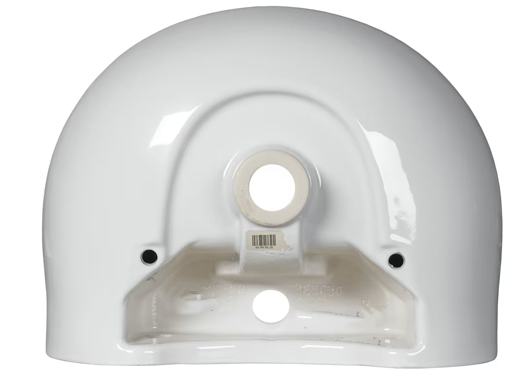 Viseće keramički umivaonik S-Line Pro 49,5 x 38,5 cm u bijeloj boji s preljevom i otvorom za pro slavinu