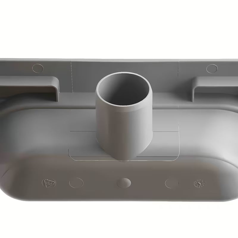 Tuš kanalica S-Line 40 cm s rešetkom od nehrđajućeg čelika u sjajnoj chrome izvedbi