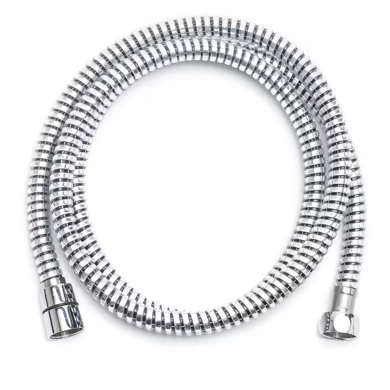 Tuš crijevo S-Line 1,5 m s crno-srebrnim crijevom i navojem G 1/2.