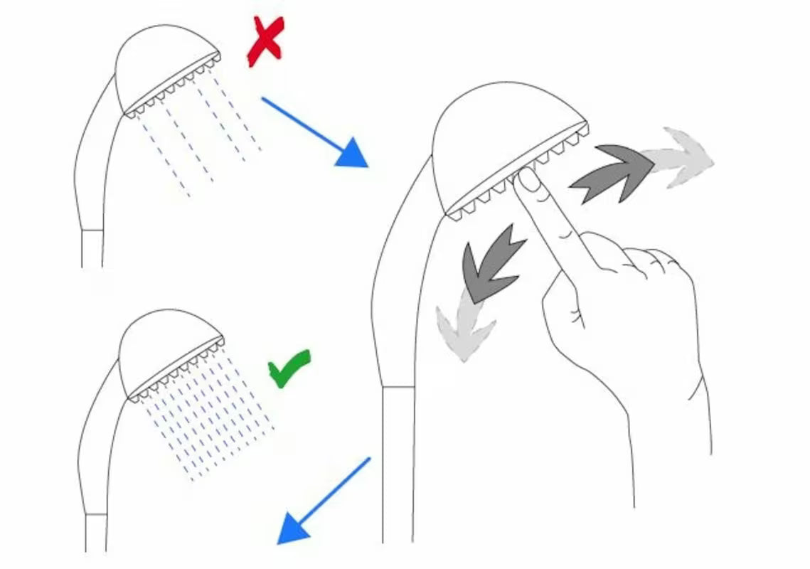 Kromirana ručna tuš-slušalica S-Line s jednim mlazom i promjerom glave Ø 7 cm, zaobljenog dizajna