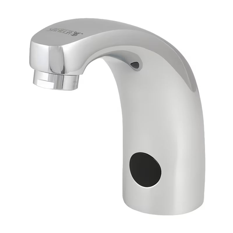 Kromirana senzorska miješalica za umivaonik Sanela Chrome pro za toplu i hladnu vodu.
