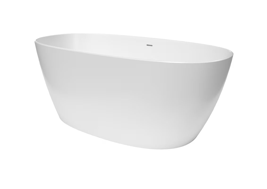 Samostojeća kada SAT Aula od lijevanog mramora 160x78,7 cm s mogućnošću lijeve i desne orijentacije