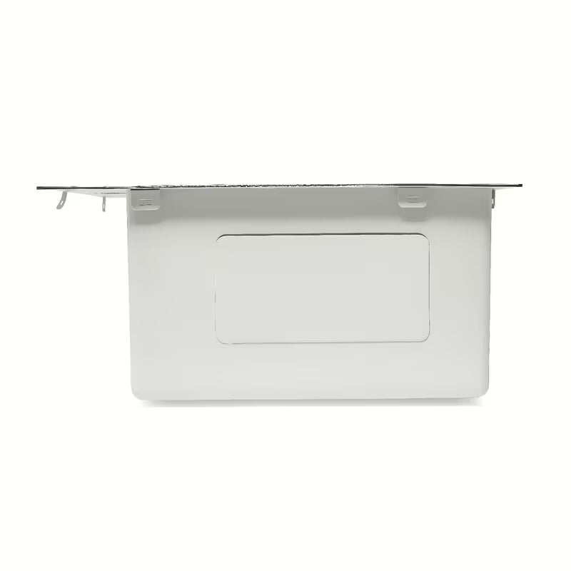 Kuhinjski jednostruki sudoper od nehrđajućeg čelika SAT Aurum gun metal, pro ugradnja na radnu ploču, bez ocjedne plohe