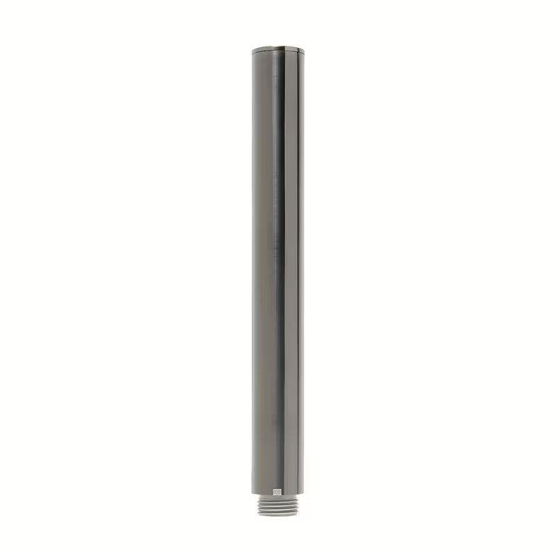 Ručni tuš SAT Aurum u obradi brušeni gun metal s okruglim minimalističkim dizajnom.