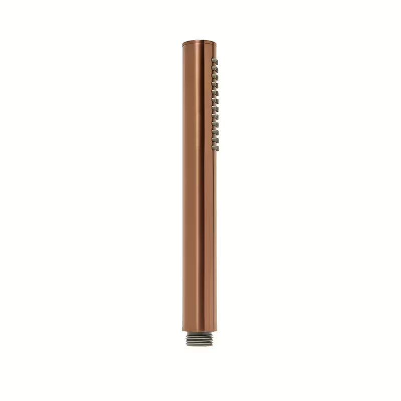 Ručni tuš SAT Aurum u izvedbi rose gold brushed s okruglim dizajnom i ergonomskom ručkom.