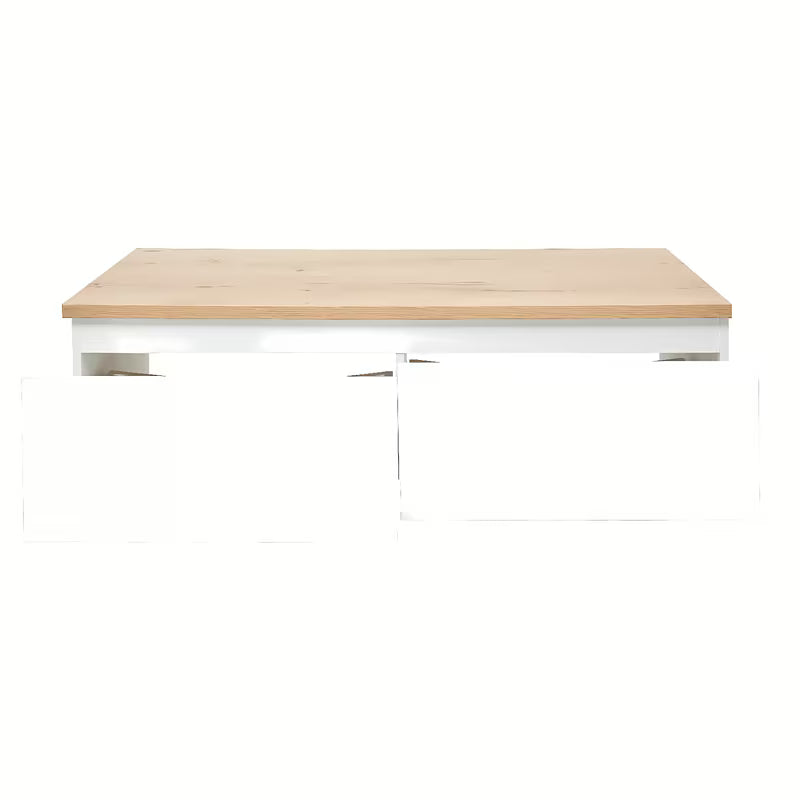 Viseća kupaonski ormarić SAT B-Way 1 s pokrovnom pločom u bijelom sjaju, 119x30x45 cm